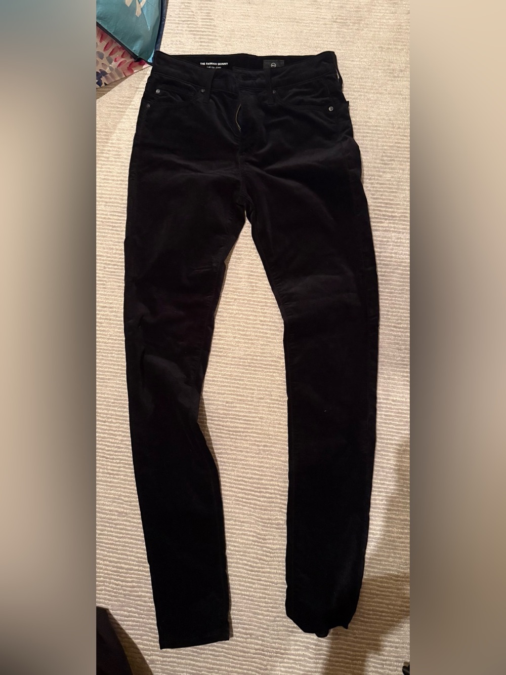 AG Adriano Goldschmied Black Skinny Jeans